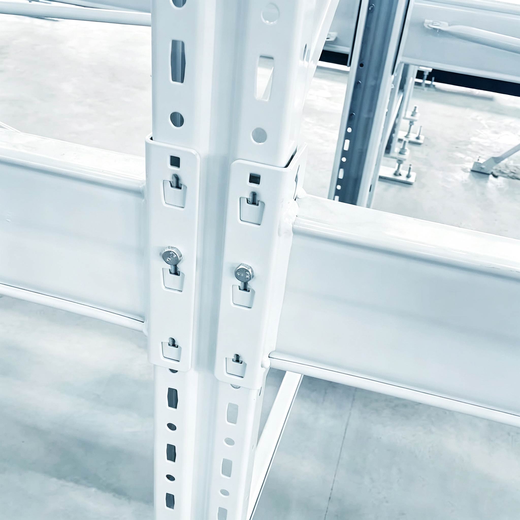 Structural Details of Automatic Stacker Crane Rackingv