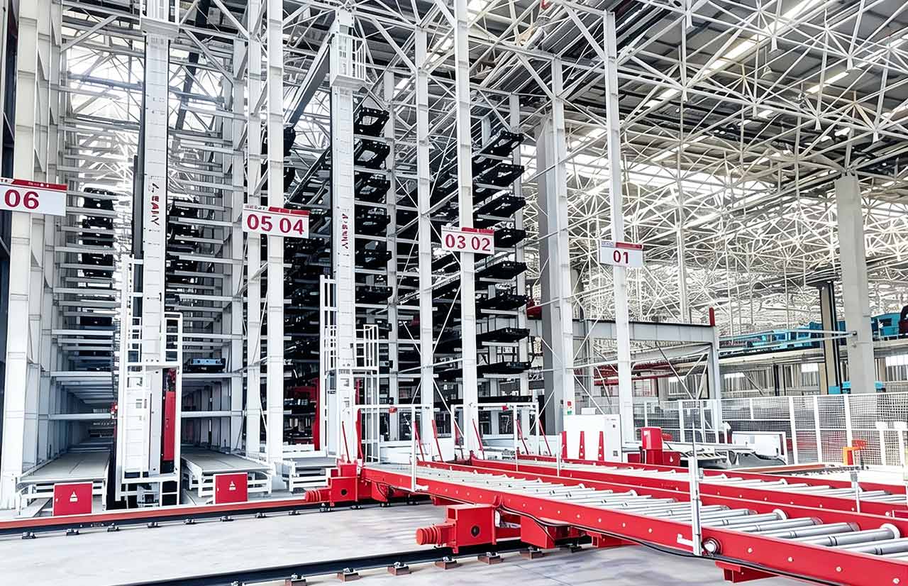 Automated AS/RS Stacker Crane Racking