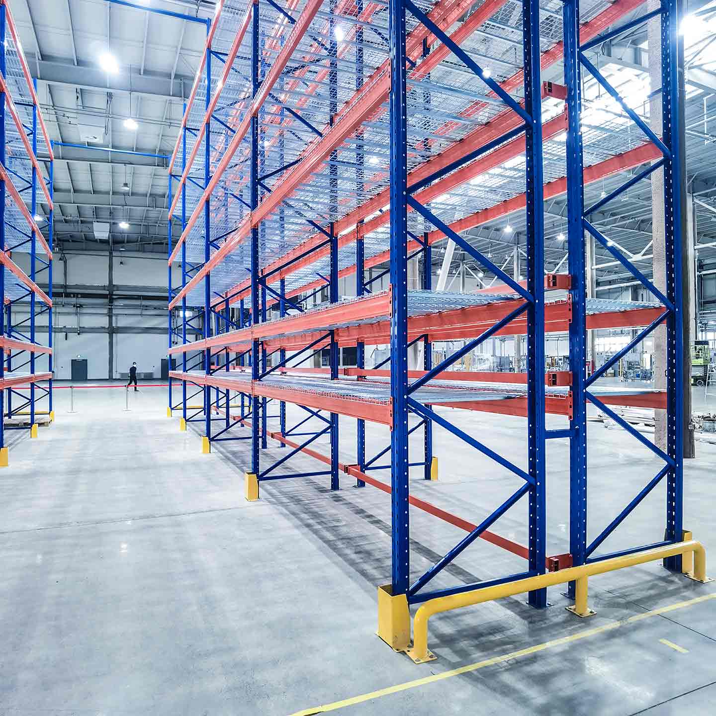 warehouse storage beam racking