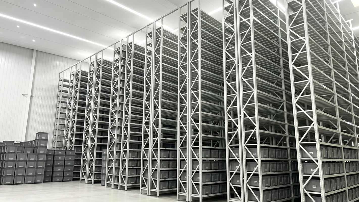 CTU racking for e-commerce warehouse
